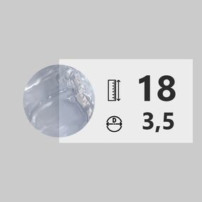 Фаллоимитатор Flawless Clear Dildo 7' 