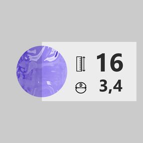 Фаллоимитатор Lester-S Violet, Цвет: Фиолетовый 