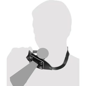 Кляп кожаный 