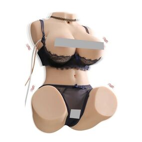 Торс-мини с вибрацией и функцией всасывания, 48,5 см 