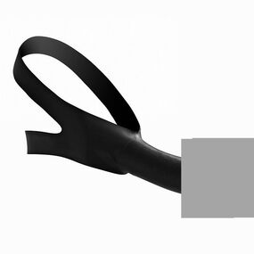 Кляп-страпон из латекса 