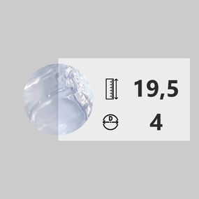 Фаллоимитатор Lester-L, Цвет: Прозрачный 