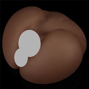 Мастурбатор вагина-анус Streetgirl's №3 Black, Цвет: Коричневый 