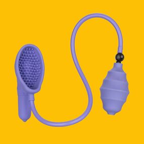 Уценка. Силиконовая помпа с вибрацией Intimate Pump 