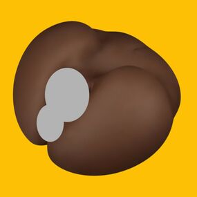 Уценка. ⚠️ Мастурбатор вагина-анус Streetgirl's №3 Black 