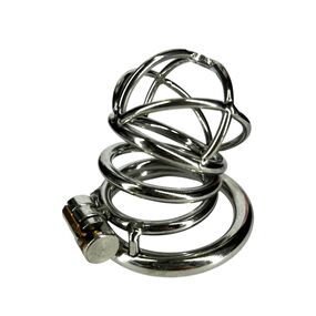 Мужской пояс верности со встроенным замком, металл, L 