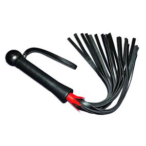 Плетка «Факел» малая, кожа, 55 см 