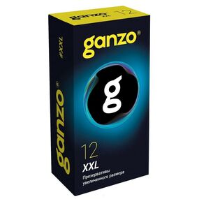 Презервативы увеличенного размера Ganzo XXL, 12 шт 