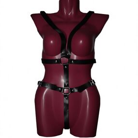 Шлейка-сбруя женская не подшитая, S/M 