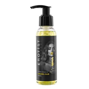 Масло массажное разогревающее "Erotist Caramel Club Pinapple", 100 мл 