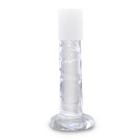 Фаллоимитатор прозрачный King Cock Clear 6" 