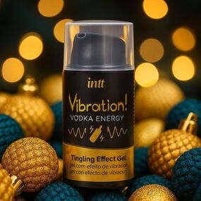Возбуждающий гель с эффектом вибрации Vibration! Vodka+energy, 15 мл 