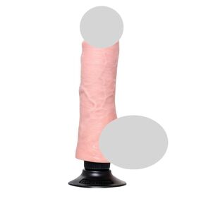 Вибромассажёр King Cock 8" Vibrating Cock with Balls 