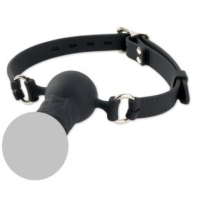 Кляп с наружним фаллоимитатором 