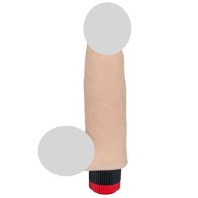 Вибромассажёр с мошонкой Human Copy № 600803 