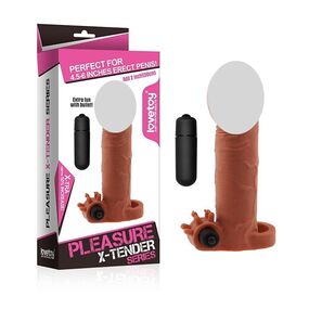 Насадка реалистичная с вибрацией №1062 