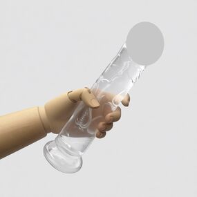 Фаллоимитатор Lester-XL, Цвет: Прозрачный 