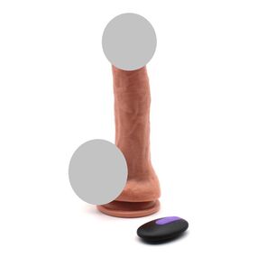 Вибратор на присоске с пультом X-Singge №10045 