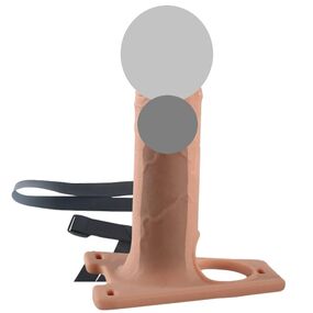 Фаллопротез с открытой мошонкой Rodeo G 8'' 