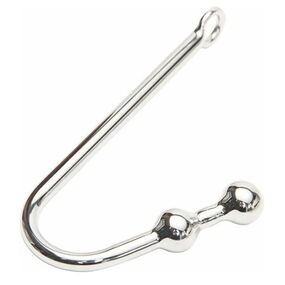 Анальный крюк с двумя шариками 