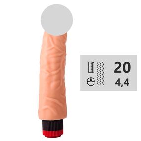 Вибромассажёр-реалистик № 110500, Цвет: Телесный 
