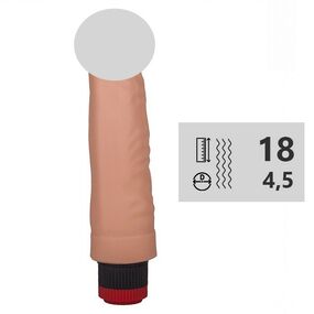 Вибромассажёр-реалистик № 111100, Цвет: Телесный 