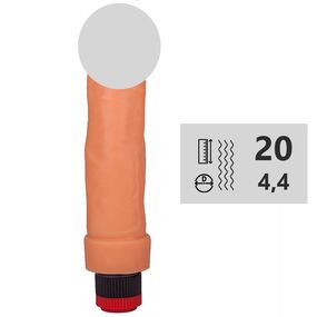 Вибромассажёр-реалистик № 117000, Цвет: Телесный 