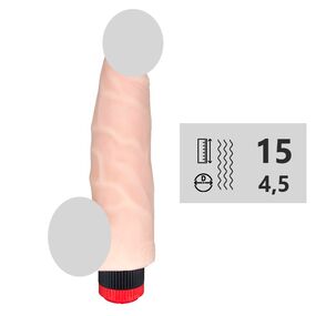 Вибромассажёр с мошонкой Human Copy № 608703 