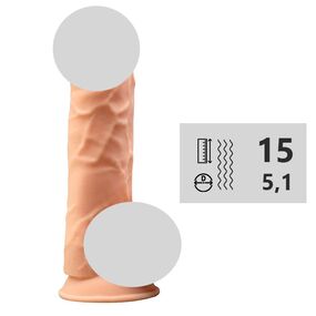 Уценка. ⚠️ Фаллоимитатор с вибрацией SileXD Model 1 (8,5) 