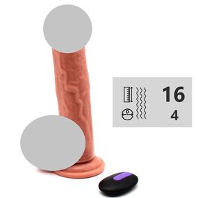 Вибратор на присоске с пультом X-Singge №007 