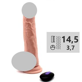 Вибратор на присоске с пультом X-Singge №019 