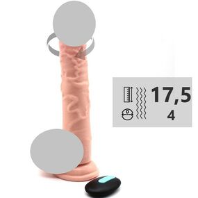 Вибратор-ротатор с пультом управления X-Singge №012 