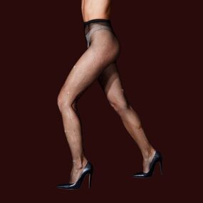 Колготки искрящиеся стразами "Spark", S/M (без упаковки) 