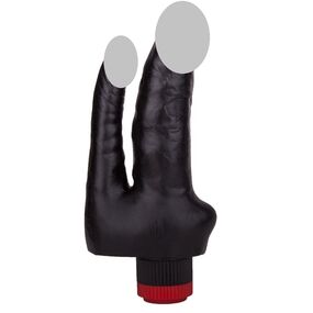 Двойной вибромассажёр №414700, Цвет: Чёрный 