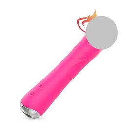 Вибромассажёр с подогревом Forever Young Pink 