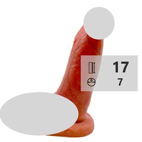 Фаллоимитатор крупный №1017 