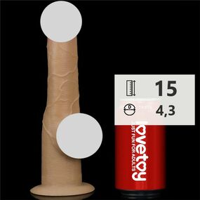 Фаллоимитатор dual-layered handle cock 9.5" 