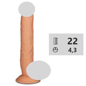 Фаллоимитатор Realistic King Size Dildo 10″ 