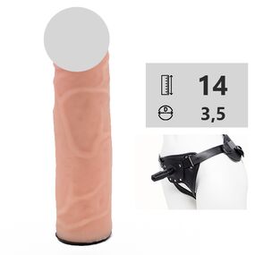 Фаллоимитатор с поясом Harness Medical Technology №734003 