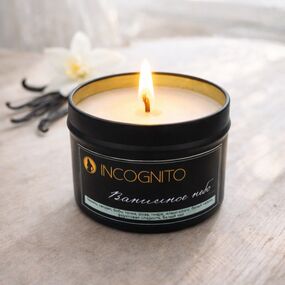 Свеча Incognito «Ванильное небо», 110 мл 