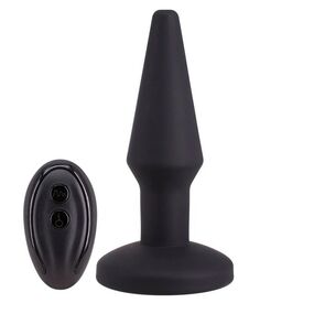 Расширяющаяся анальная вибропробка Авто-Инфлэйт 