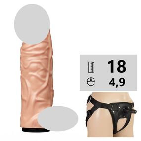 Фаллоимитатор с поясом Harness Realistic №285503 