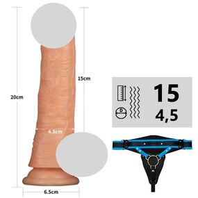 Страпон с вибрацией Ingen 8", XS/S/M 