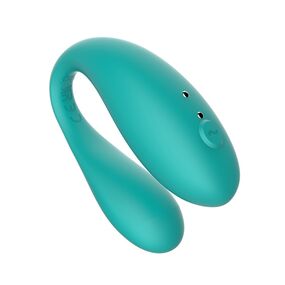 Вибромассажер для пар с приложением Twin+, бирюзовый, Цвет: Бирюзовый 