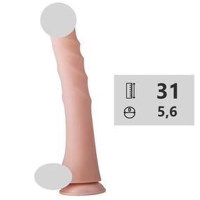 Фаллоимитатор Супергигант на присоске №957900 