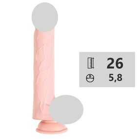 Фаллоимитатор King Cock Plus 12" Triple Density Cock with Balls 