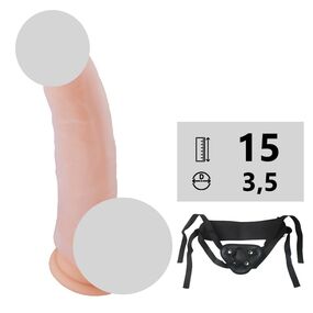 Фаллоимитатор с поясом 