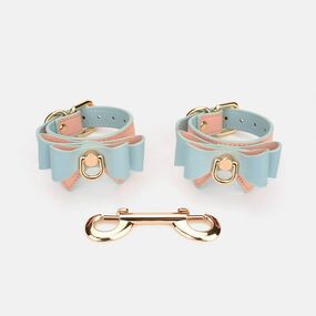 Наручники «Бант», розовый/голубой, Цвет: Розовый/Голубой 