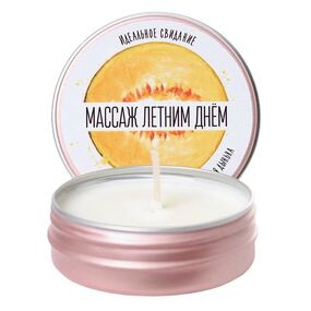 Массажная свеча Yovee «Массаж летним днём» дыня, 30 мл 