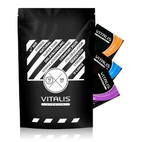 Уценка 30%. Презервативы Vitalis Premium Mix (Премиум микс), 15 шт 